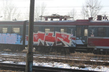 Graffiti Train - Photo by polandtrains