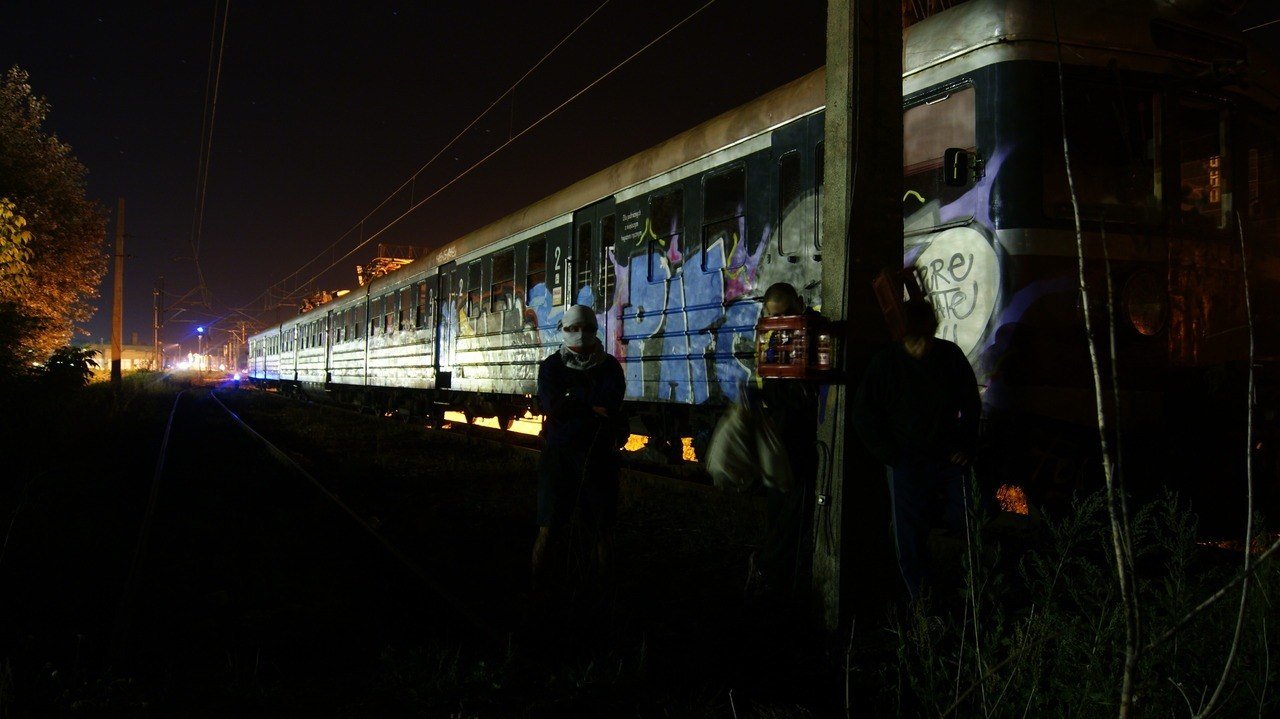 Graffiti Train - Photo by polandtrains