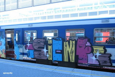 Graffiti Wall - Photo by polandtrains