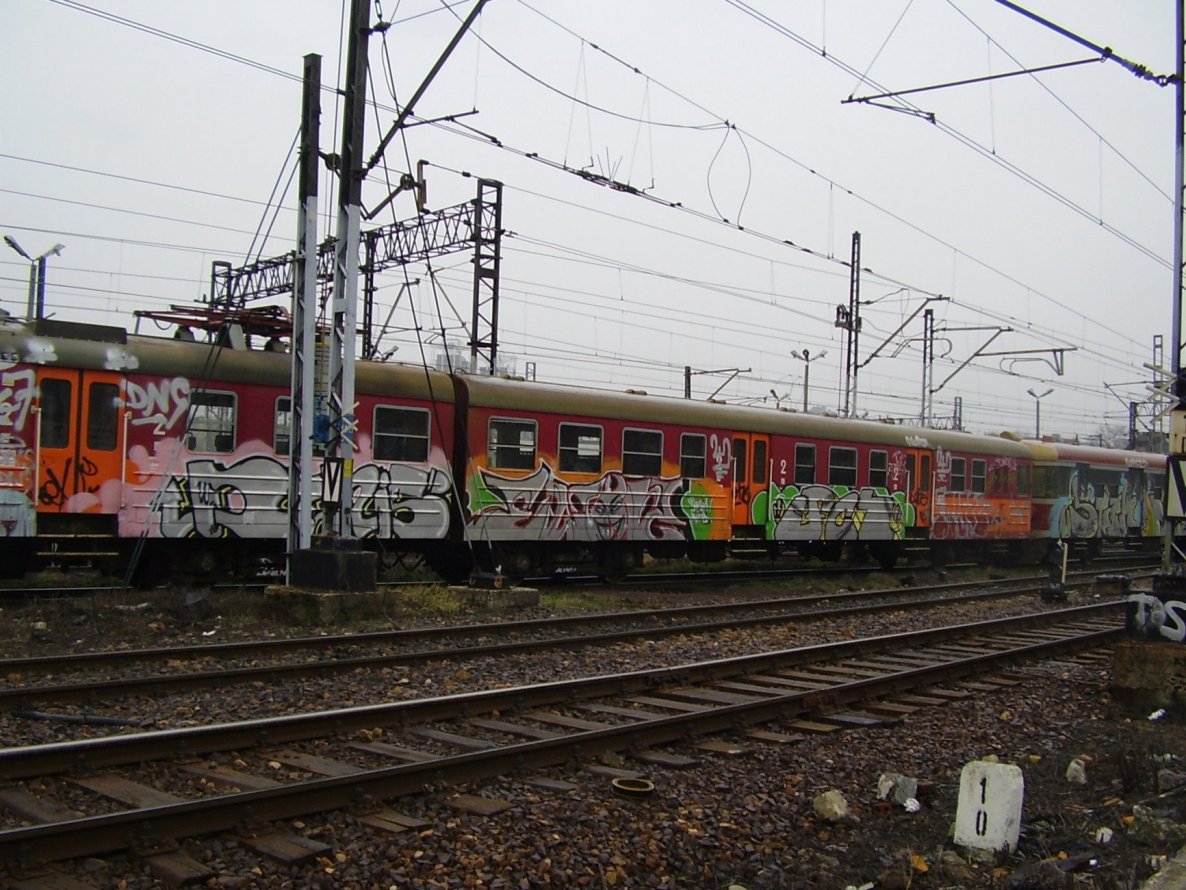 Graffiti Train - Photo by polandtrains