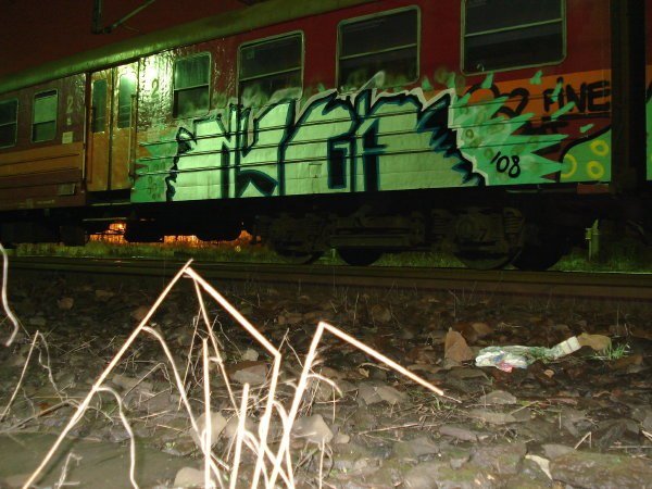 Graffiti Train - Photo by polandtrains