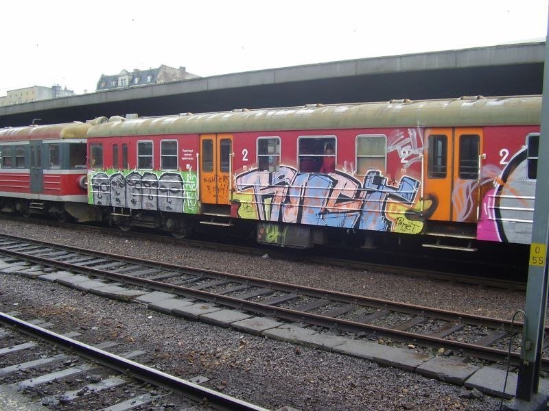 Graffiti Train - Photo by polandtrains
