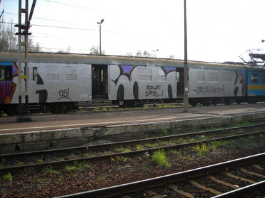 Graffiti Train - Photo by polandtrains