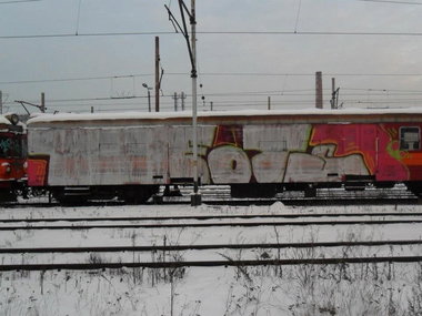 Graffiti Train - Photo by polandtrains