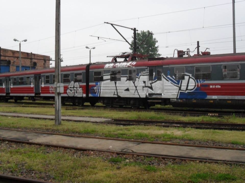 Graffiti Train - Photo by polandtrains