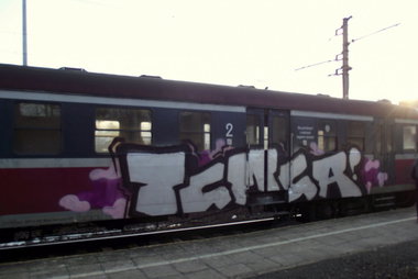 Graffiti Train - Photo by polandtrains