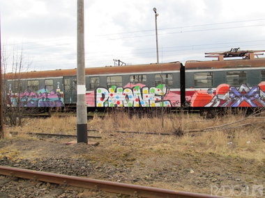 Graffiti Train - Photo by polandtrains