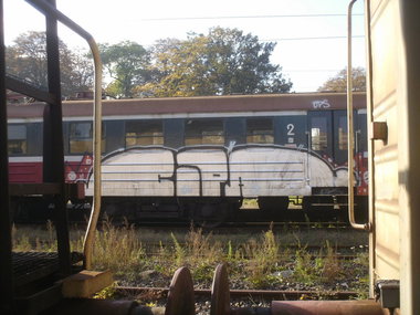 Graffiti Train - Photo by polandtrains