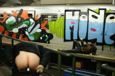 Graffiti Train - Photo by polandtrains