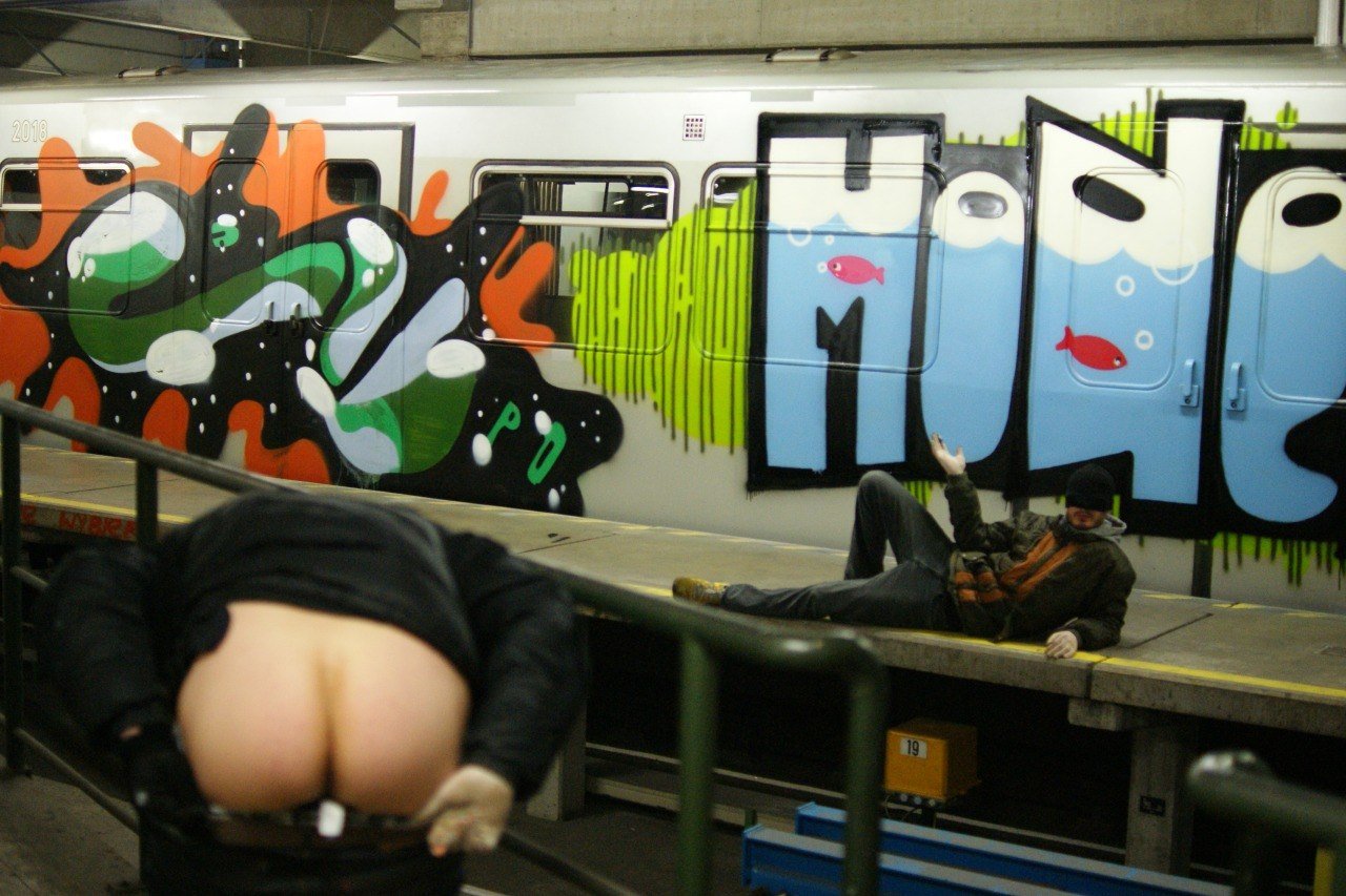 Graffiti Train - Photo by polandtrains