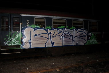 Graffiti Train - Photo by polandtrains
