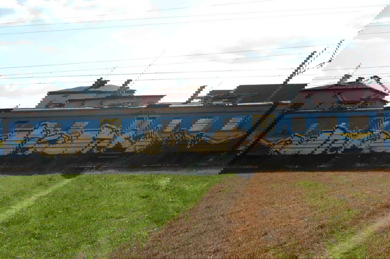Graffiti Train - Photo by polandtrains