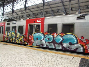 Graffiti Train - Photo by polandtrains