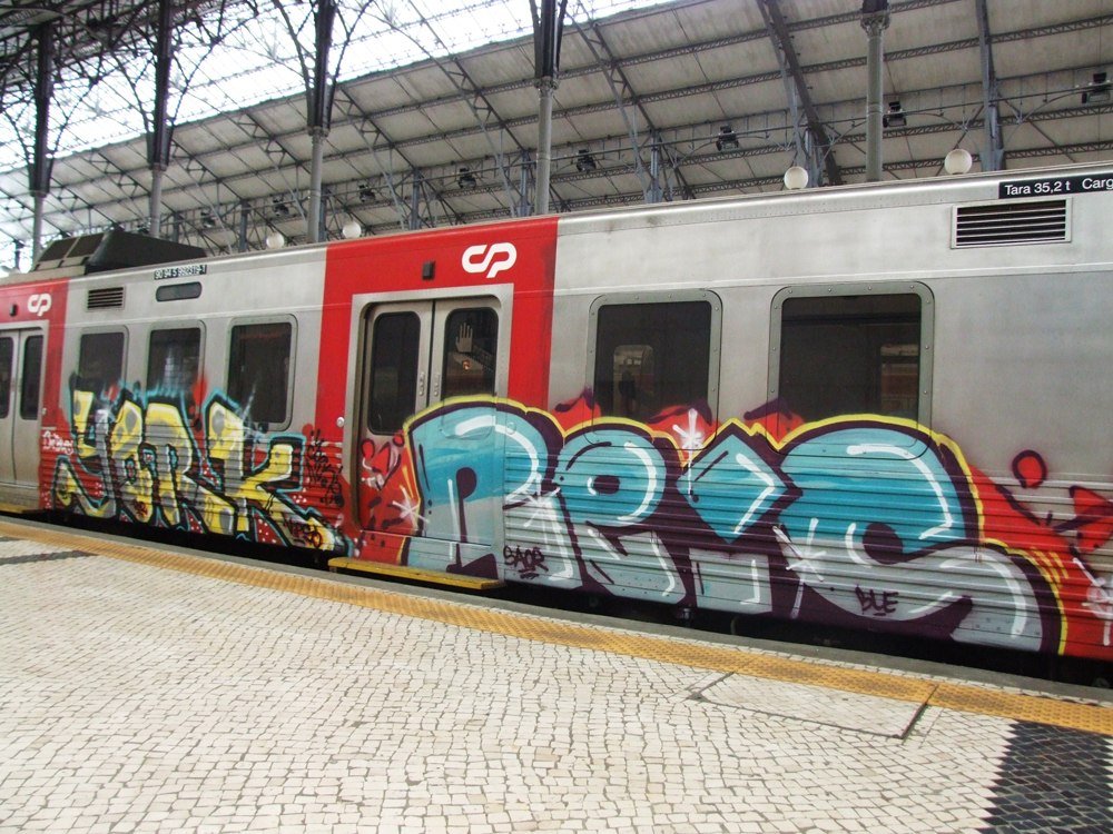 Graffiti Train - Photo by polandtrains
