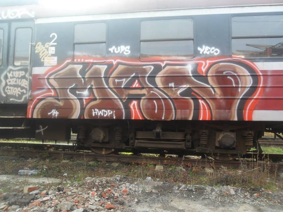 Graffiti Train - Photo by polandtrains