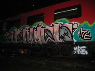 Graffiti Wall - Photo by polandtrains