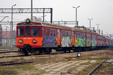 Graffiti Train - Photo by polandtrains
