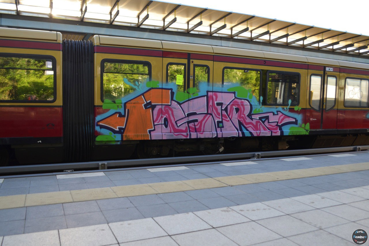 Graffiti Train - Photo by polandtrains