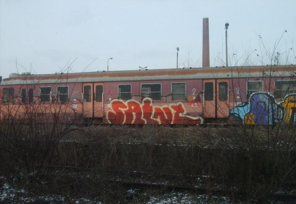 Graffiti Train - Photo by polandtrains