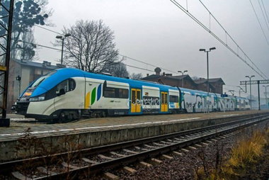 Graffiti Train - Photo by polandtrains