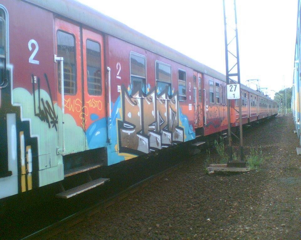 Graffiti Train - Photo by polandtrains