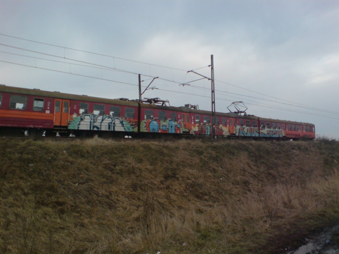 Graffiti Train - Photo by polandtrains