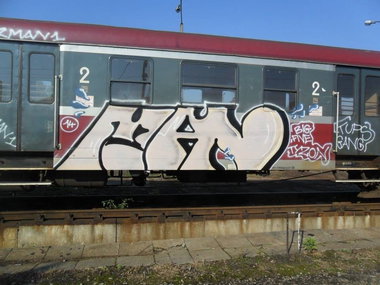 Graffiti Train - Photo by polandtrains
