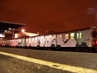 Graffiti Train - Photo by polandtrains