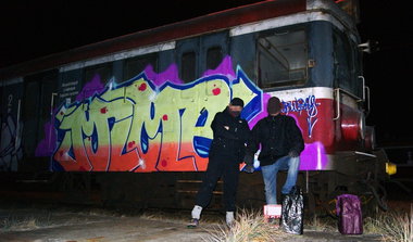 Graffiti Train - Photo by polandtrains