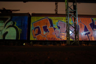 Graffiti Train - Photo by polandtrains