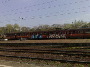 Graffiti Train - Photo by polandtrains