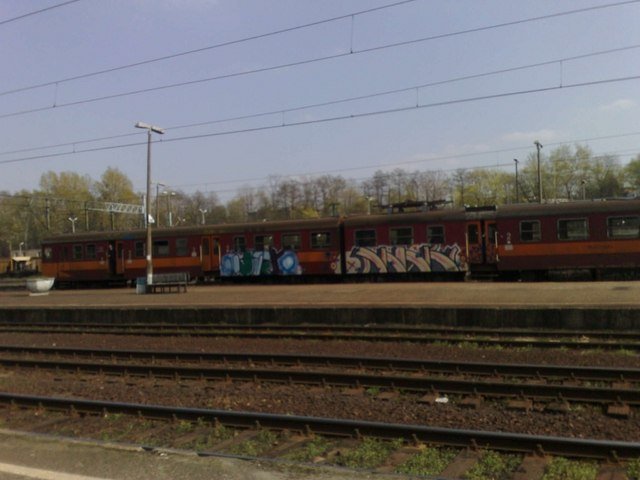 Graffiti Train - Photo by polandtrains