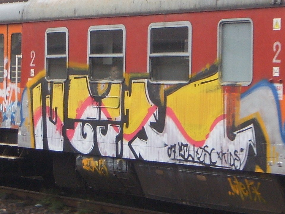 Graffiti Train - Photo by polandtrains