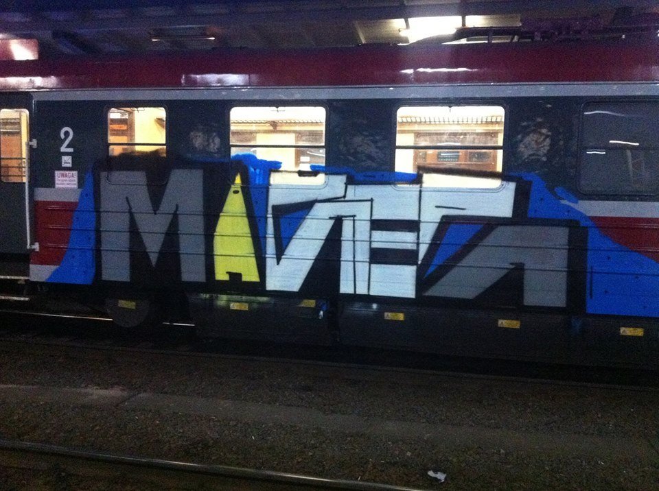 Graffiti Train - Photo by polandtrains
