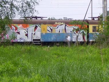 Graffiti Train - Photo by polandtrains