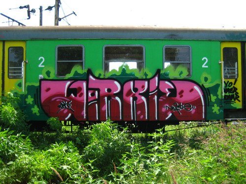Graffiti Wall - Photo by polandtrains