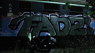 Graffiti Train - Photo by polandtrains