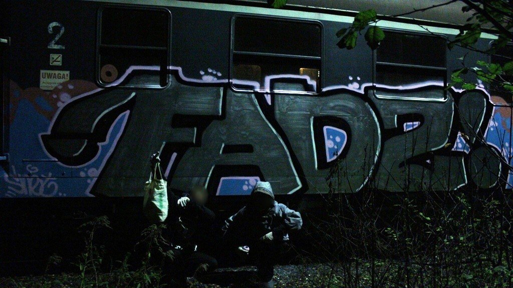 Graffiti Train - Photo by polandtrains