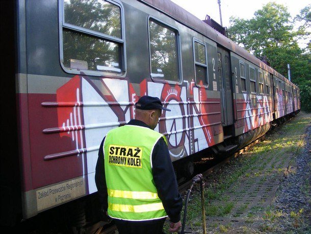 Graffiti Train - Photo by polandtrains
