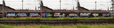 Graffiti Train - Photo by polandtrains