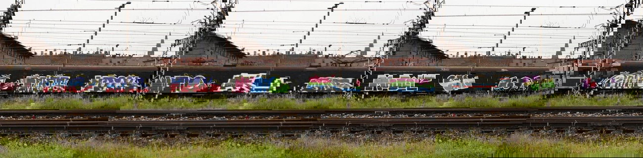 Graffiti Train - Photo by polandtrains