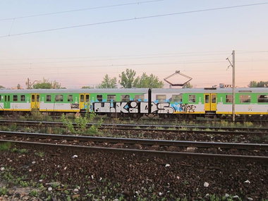 Graffiti Train - Photo by polandtrains