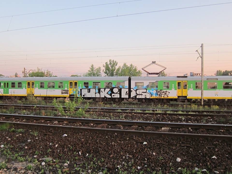 Graffiti Train - Photo by polandtrains