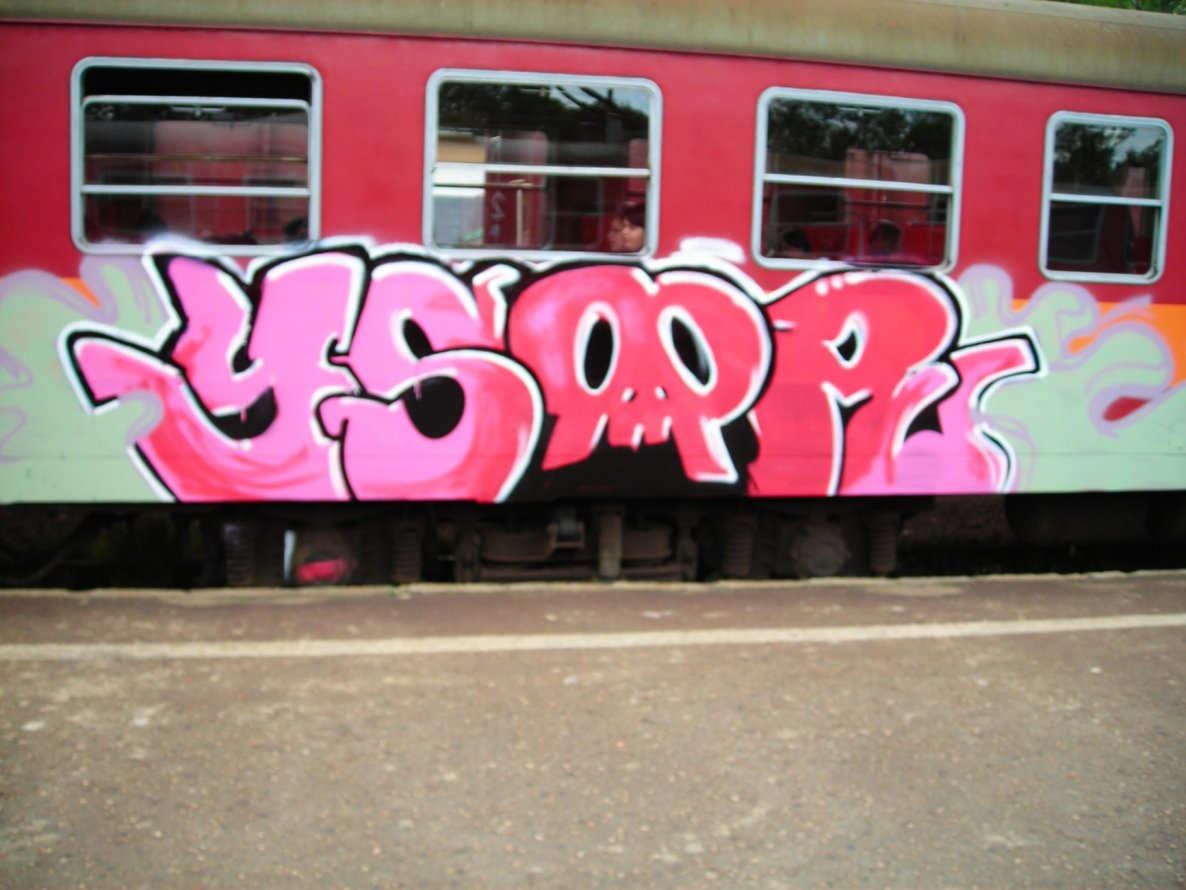 Graffiti Train - Photo by polandtrains