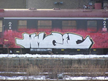 Graffiti Train - Photo by polandtrains