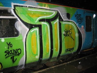 Graffiti Wall - Photo by polandtrains