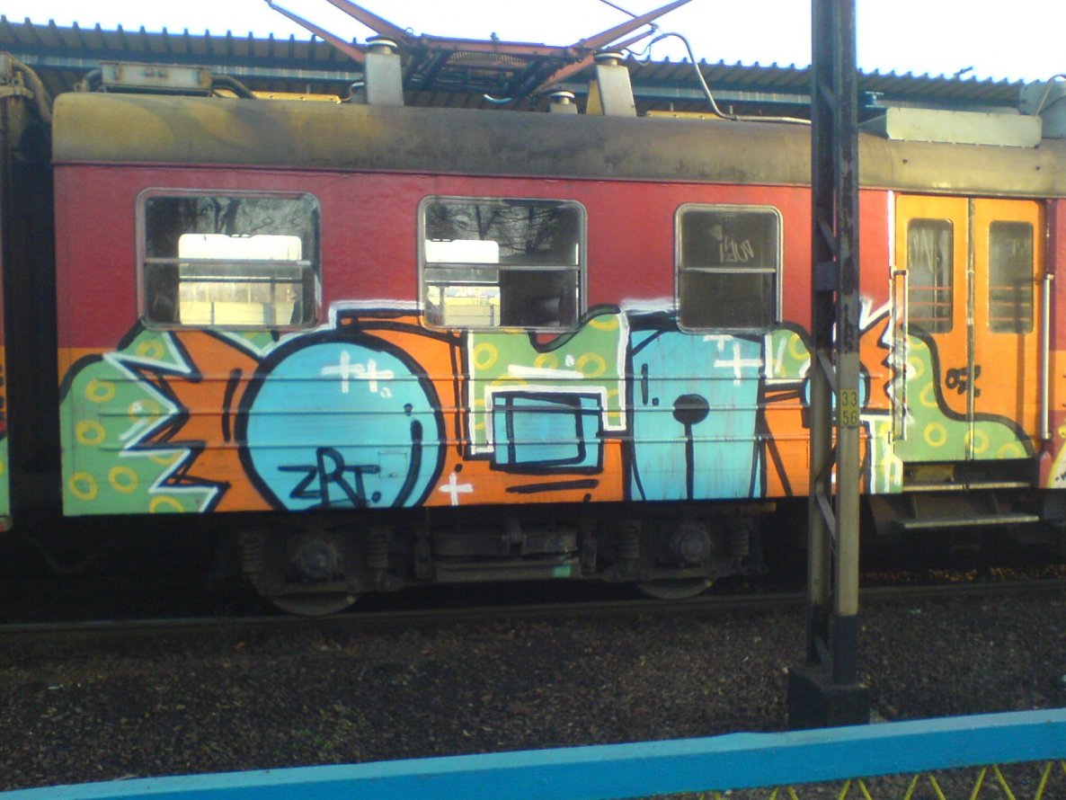 Graffiti Train - Photo by polandtrains
