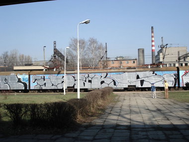 Graffiti Train - Photo by polandtrains