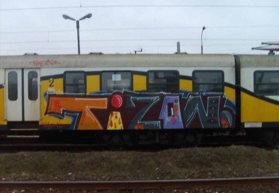 Graffiti Train - Photo by polandtrains