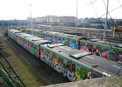 Graffiti Train - Photo by polandtrains
